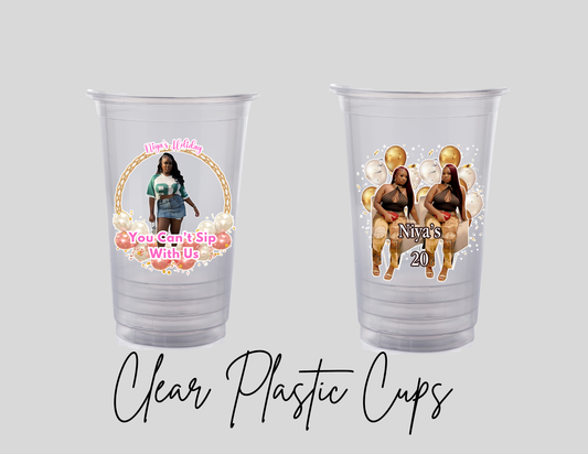 Personalized Party Cups
