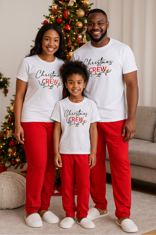 Christmas Crew Matching T-shirt