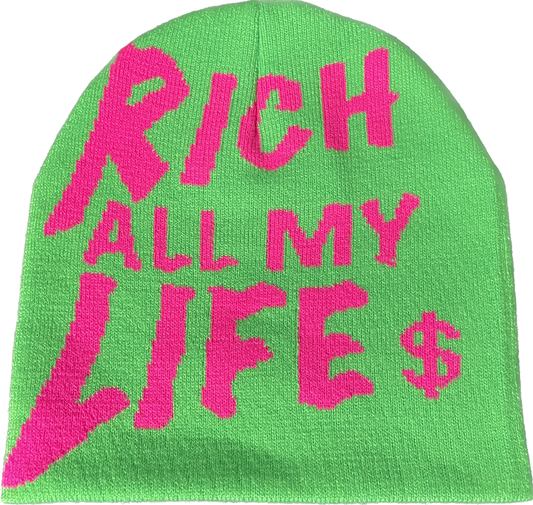 Rich All My Life $ Beanie