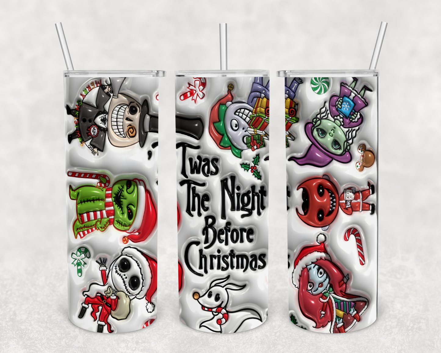 Grinch Xmas Tumblers